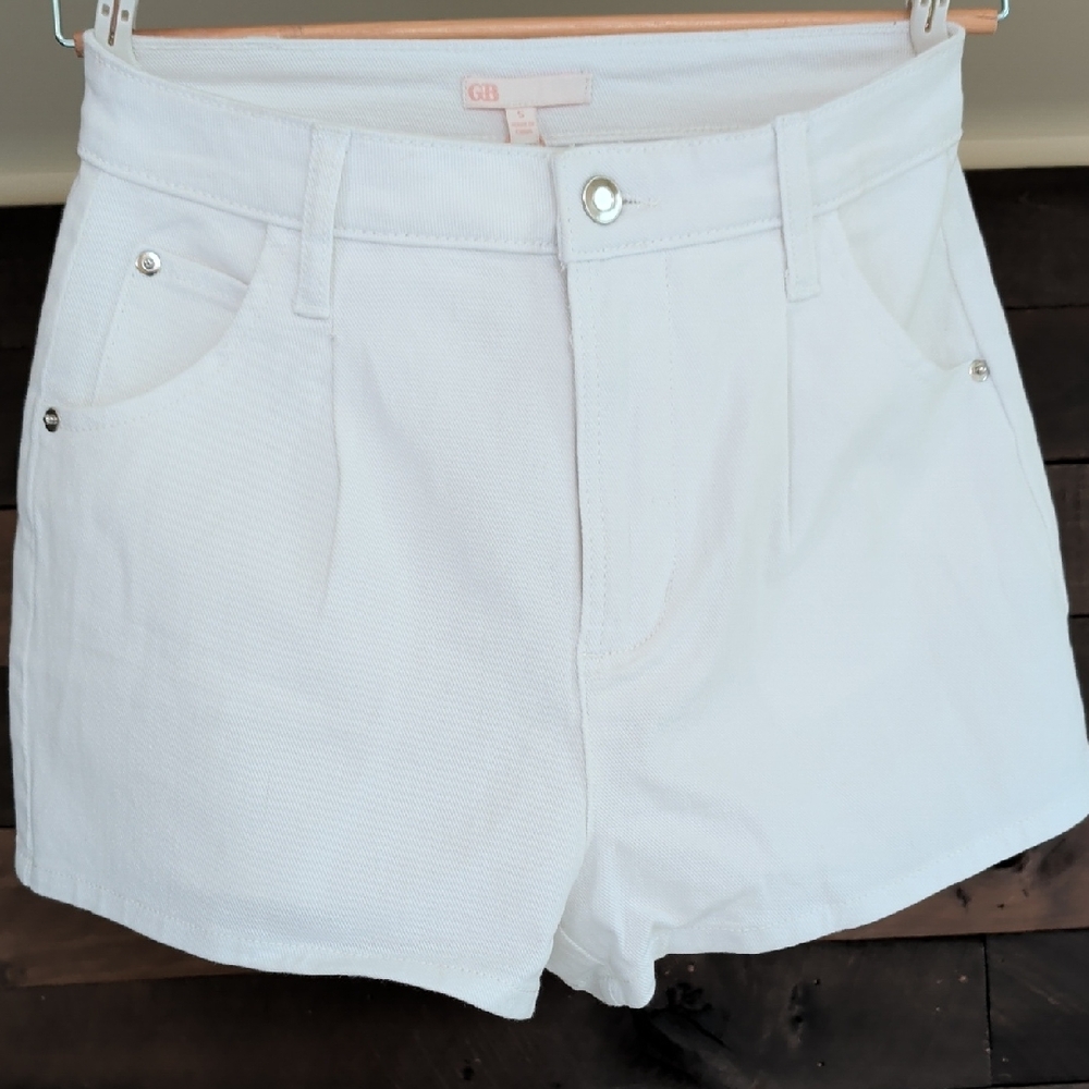 Gianni Bini White Jean Shorts